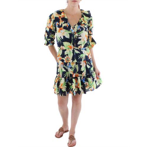 POLO Ralph Lauren womens floral knee midi dress
