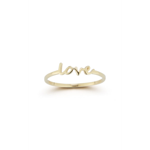 Ember Fine Jewelry 14k gold love ring