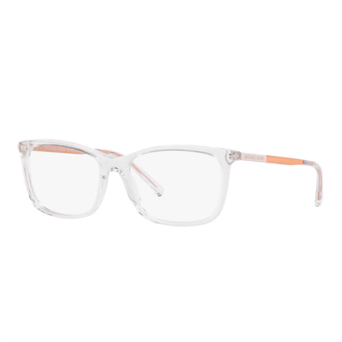 Michael Kors mk 4030 3998 52mm womens rectangle eyeglasses 52mm