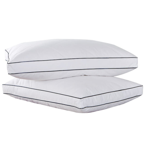 Puredown peace nest 2 pack 5% grey goose down feather gusset bed pillow