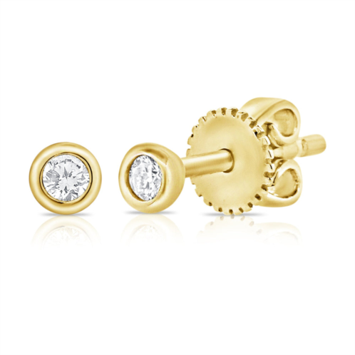Sabrina Designs 14k gold diamond stud earrings