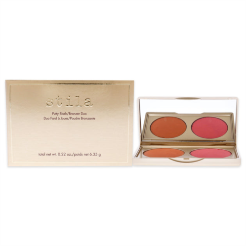 Stila putty blush bronzer duo - bronzed lillium by for women - 0.22 oz makeup