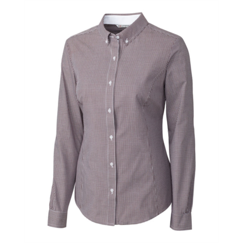 Cutter & Buck ladies l/s epic easy care gingham shirt