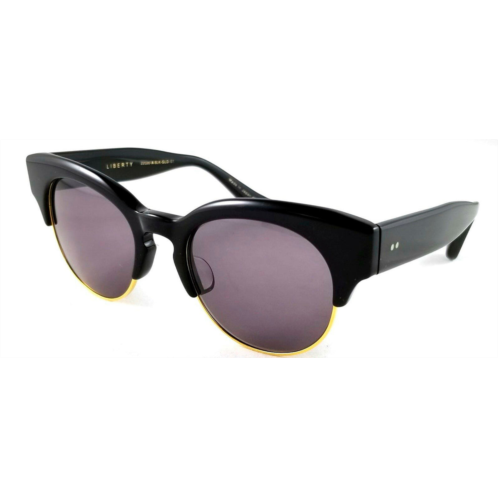 Dita liberty blk 18k gld color1 round sunglasses