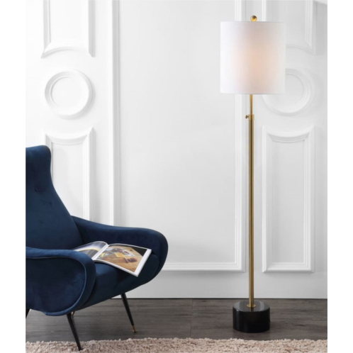 JONATHAN Y crosby 66 adjustable height metal led floor lamp