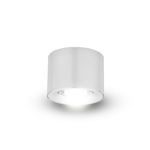 VONN Lighting node 4.25 surface led downlight dimmable damp rated beam angle 85 degree chrome