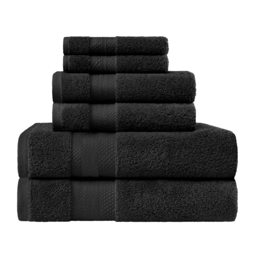 Superior turkish cotton assorted 6-piece towel set