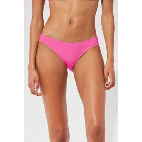 SOLID & STRIPED the elle bottom in fluorescent pink