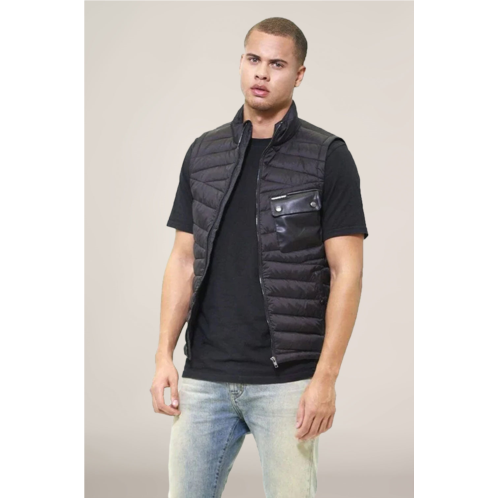 Members Only mens puffer vest jacket