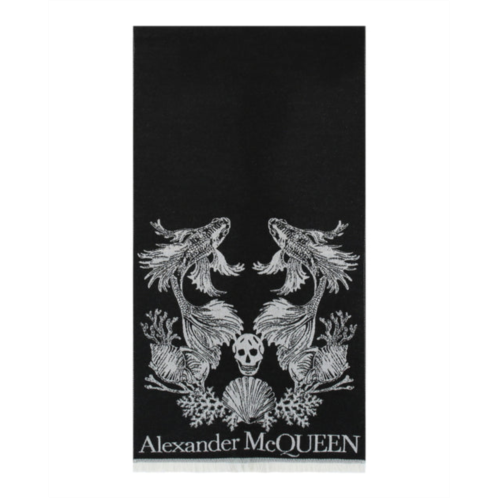 Alexander McQueen underwater fashion scarf