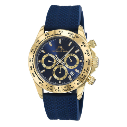 Porsamo Bleu preston sport mens silicone strap watch, 1034bprr
