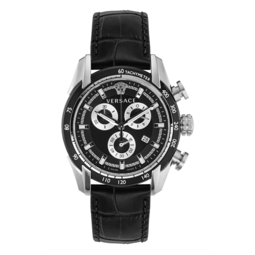 Versace mens v-ray 44mm quartz watch