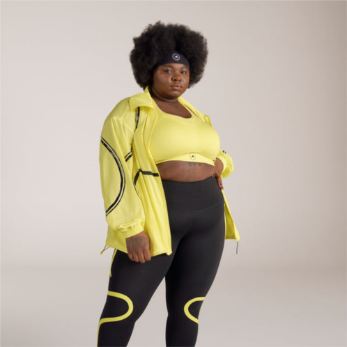 Adidas womens by stella mccartney truepace woven training jacket- plus size