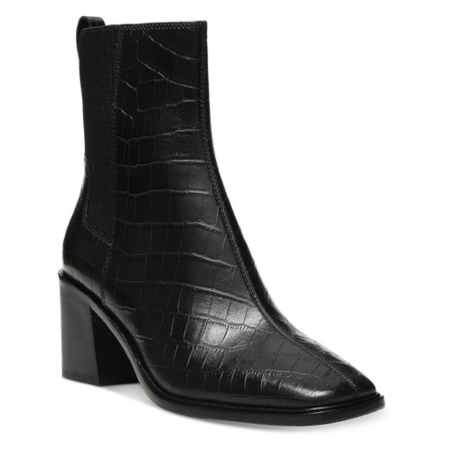 Donald J. Pliner kath womens leather animal print chelsea boots