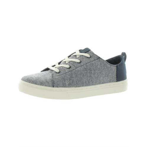 Toms lenny boys chambray active casual and fashion sneakers