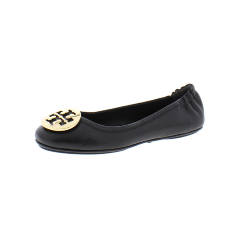 Tory Burch minnie travel womens leather ballet flats