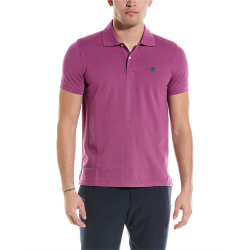Brooks Brothers solid slim fit polo shirt
