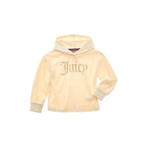 Juicy Couture velour rhinestone hoodie