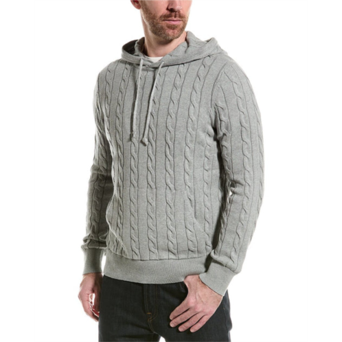 Brooks Brothers cable knit hoodie