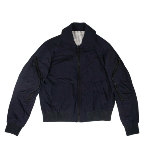 Tim Coppens polyester xxl bomber jacket - navy blue
