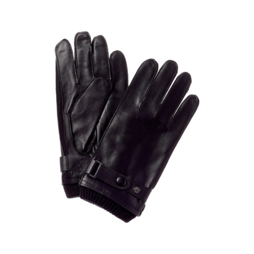 Bruno Magli wool-blend & leather gloves
