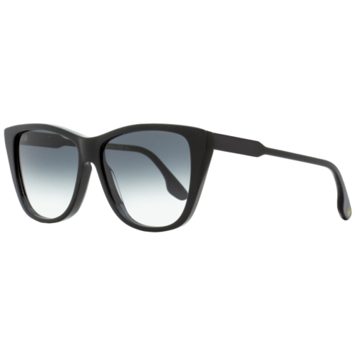Victoria Beckham womens rectangular sunglasses vb639s 001 black 57mm