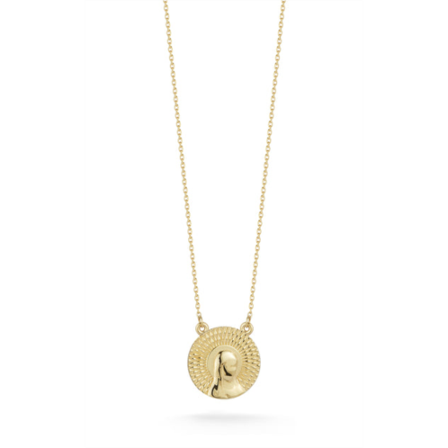 Ember Fine Jewelry 14k gold mary necklace