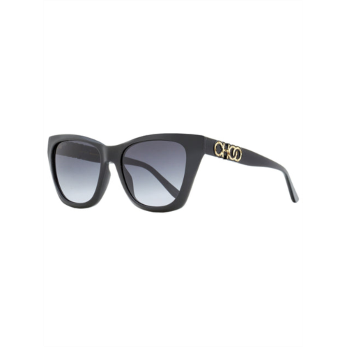 Jimmy Choo womens cat eye sunglasses rikki/g/s 8079o black 55mm