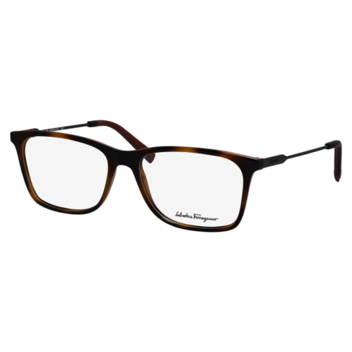 Salvatore Ferragamo sf 2876 068 55mm mens rectangular eyeglasses 55mm