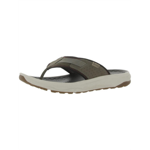 Florsheim treadlite mens leather flip-flop thong sandals