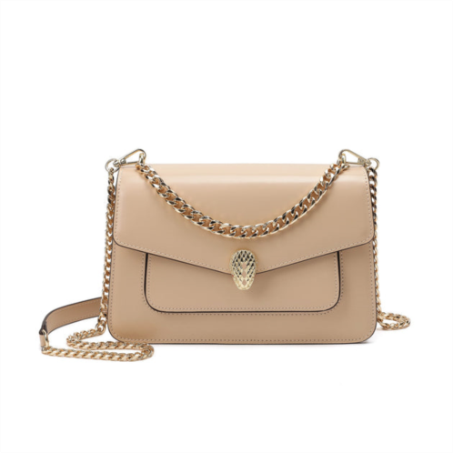 Tiffany & Fred Paris tiffany & fred smooth leather foldover shoulder bag