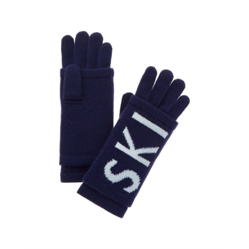 Hannah Rose ski 3-in-1 cashmere gloves