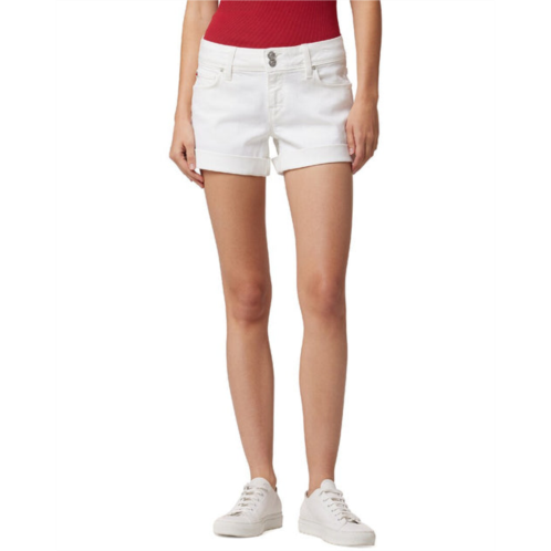 HUDSON Jeans croxley mid thigh white short