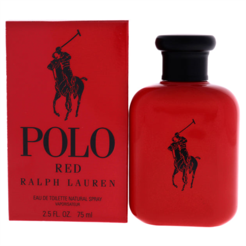 Ralph Lauren polo red by for men - 2.5 oz edt spray