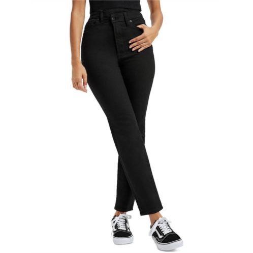 Good American womens skinny slim leg high-waist jeans