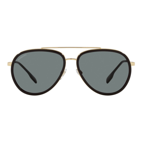 Burberry oliver be 3125 101781 aviator polarized sunglasses