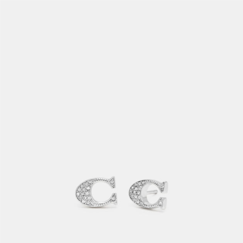 Coach Outlet signature stud earrings