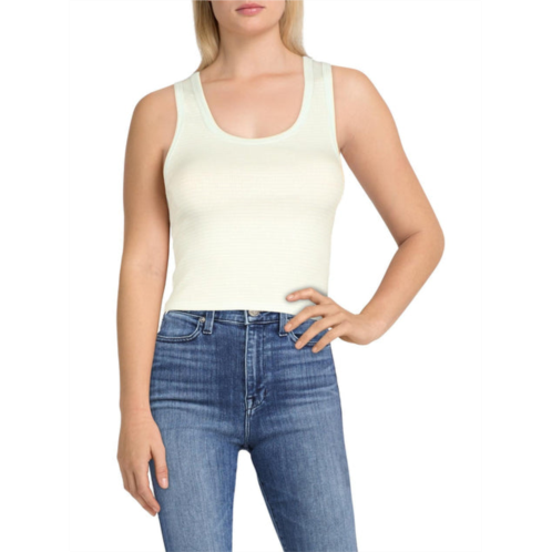 Levi womens stripped cropped tank top