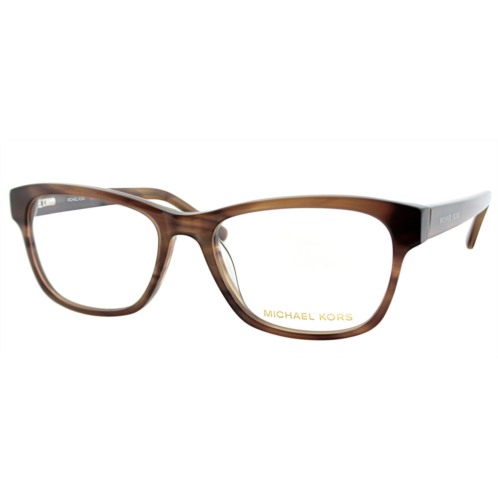 Michael Kors mk829m 226 unisex rectangle eyeglasses 53mm