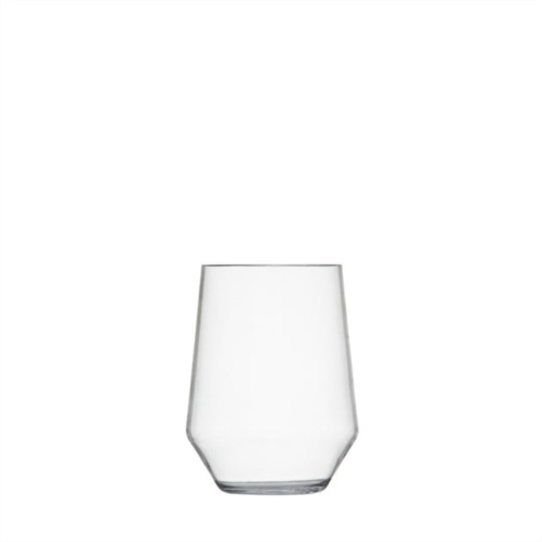 D&V by fortessa sole copolyester outdoor drinkware stemless wine glass, set of 6