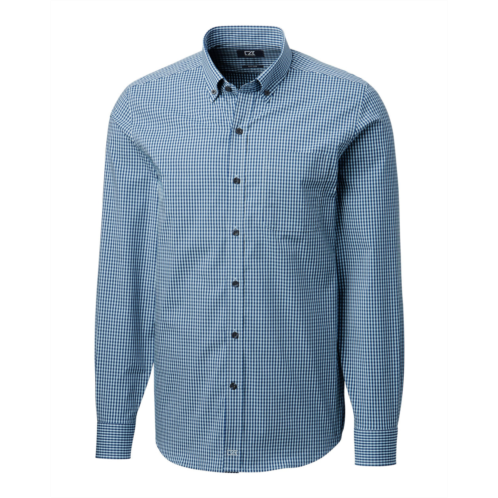 Cutter & Buck mens anchor gingham tailored fit