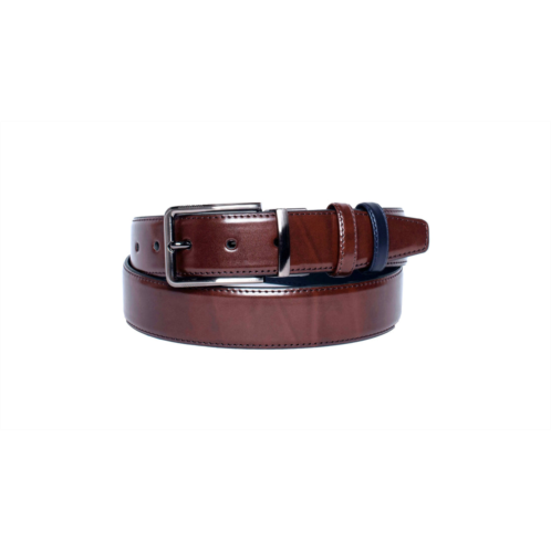 VellaPais vintage reversible brown navy mens belt