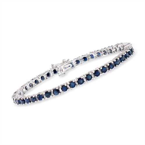 Ross-Simons sapphire tennis bracelet in sterling silver