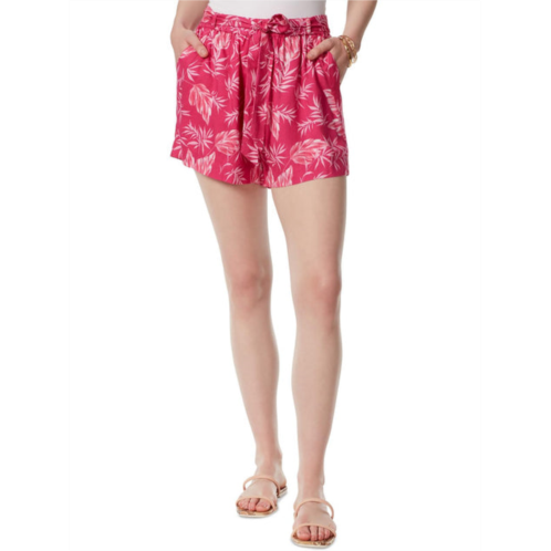 Jessica Simpson ellown womens printed high rise casual shorts