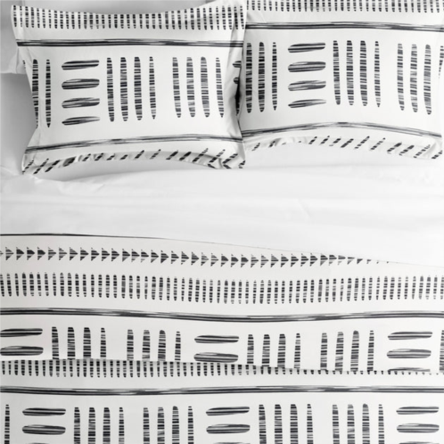 Ienjoy Home arrow dreams gray pattern duvet cover set ultra soft microfiber bedding