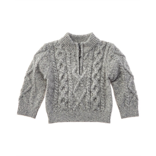 Splendid marl 1/2-zip sweater