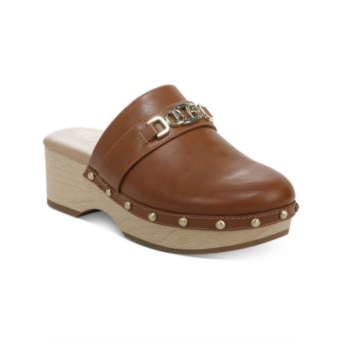 Sam Edelman womens faux leather studded clogs