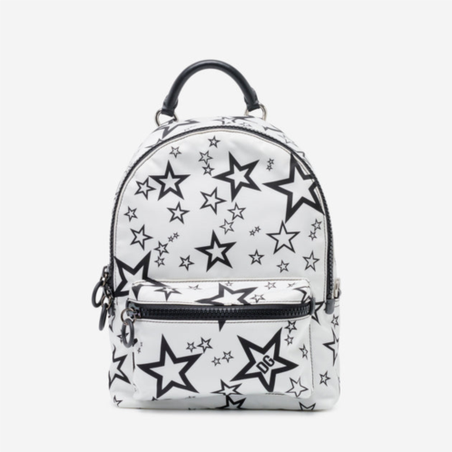 Dolce & Gabbana white nylon backpack bb6633aj610ha36c
