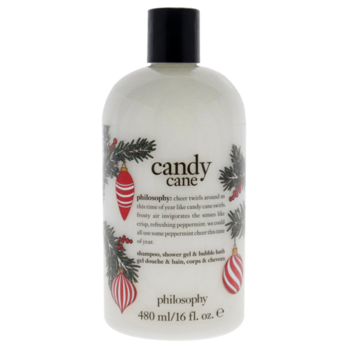 Philosophy candy cane by for women - 16 oz shampoo, shower gel and bubble bath