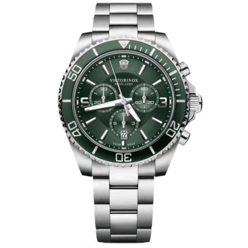 Victorinox mens maverick green dial watch